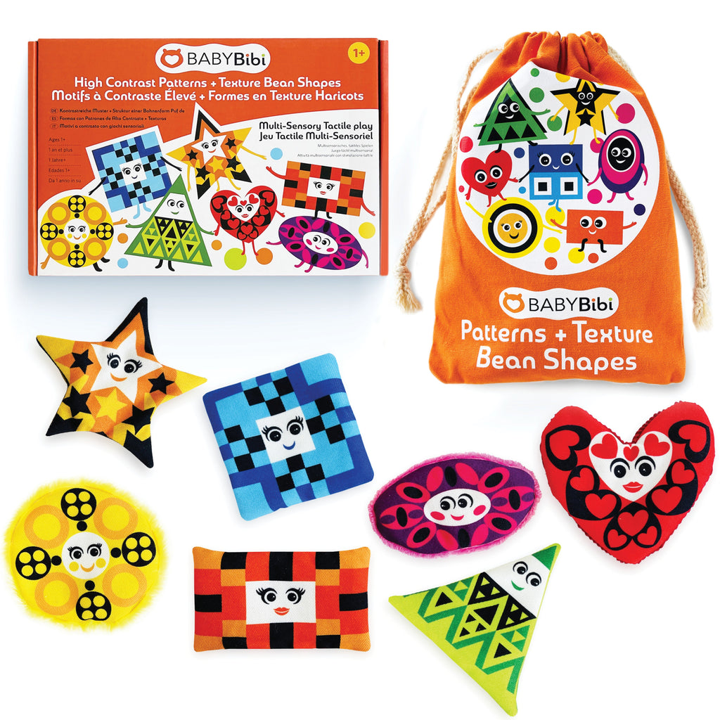 Bean Shapes with Graphics and Textures