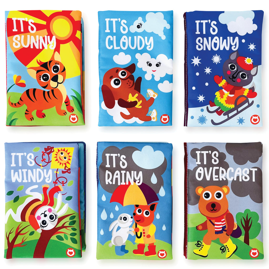 Baby Cloth Books About Weather